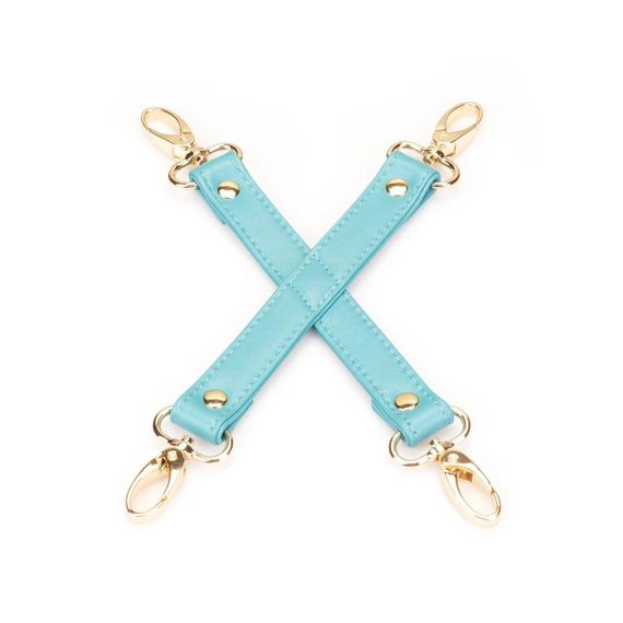 Хрестовина Liebe Seele Blue Lamb leather Hogtie with Velvet Lining Sex Aura