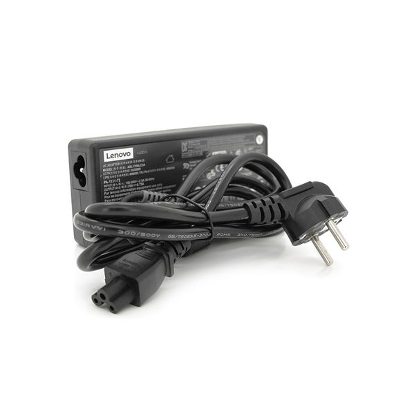 Блок живлення MERLION для ноутбука LENOVO 20V 6,75A штекер 7.9*5.5, довжина 0,9м + кабель живлення | Зображення 1