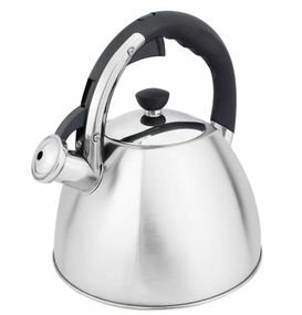 Чайник 3 л Con Brio CB-414 из нержавеющей стали со свистком для всех типов плит