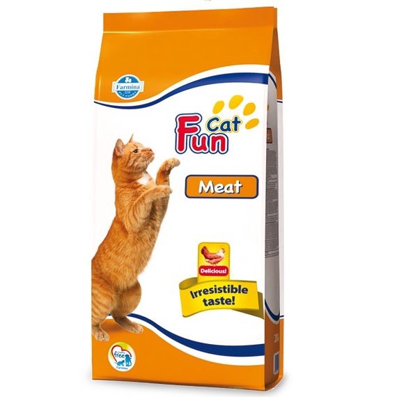Сухий корм з м'ясом для котів Farmina Fun Cat Meat, 20 кг