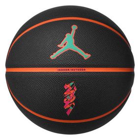 Мяч баскетбольный Nike Jordan All Court 8P Z Williamson Deflated чорний, помаранчевий Уні 7 J.100.4141.095.07