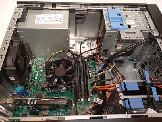 Робоча станція Б-клас Dell Precision T1700 Tower / Intel Core i7-4790 (4 (8) ядра по 3.6 - 4.0 GHz) / 16 GB DDR3 / 256 GB SSD + 500 GB HDD / nVidia Quadro K600, 1 GB DDR3, 128-bit / DVD-RW б/в | Зображення 6