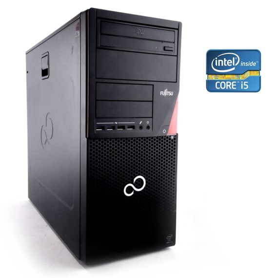 ПК Б-клас Fujitsu Esprimo P910 E85+ Tower / Intel Core i5-3470 (4 ядра по 3.2 - 3.6 GHz) / 8 GB DDR3 / 240 GB SSD / Intel HD Graphics 2500 б/в