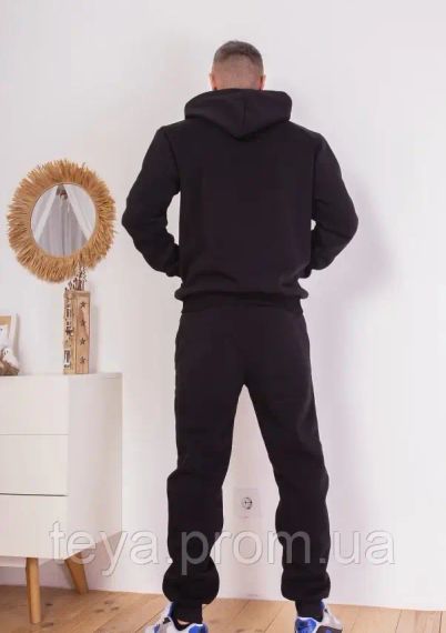 Спортивний костюм колір чорний розміри S, L, XL, M, XXL, 3XL FI_004535 | Зображення 3