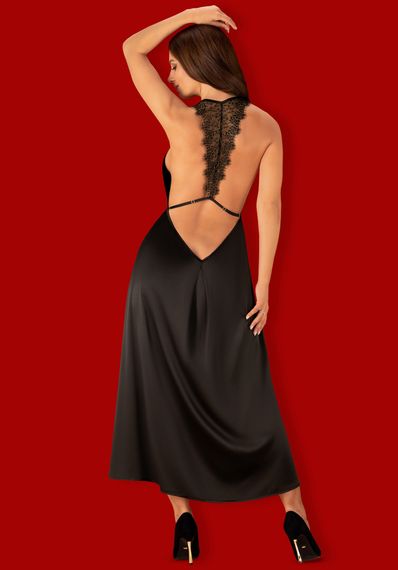 Сексуальна сукня Obsessive Agatya, чорна, L/XL | Зображення 3