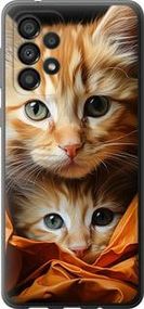 Чохол на Samsung Galaxy A33 5G A336B Котики 2 із силікону FCh_008329