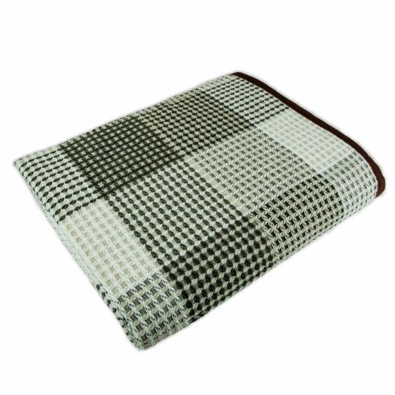 Покривало бавовняне Love You 4403 170х210 см бежеве | Зображення 3