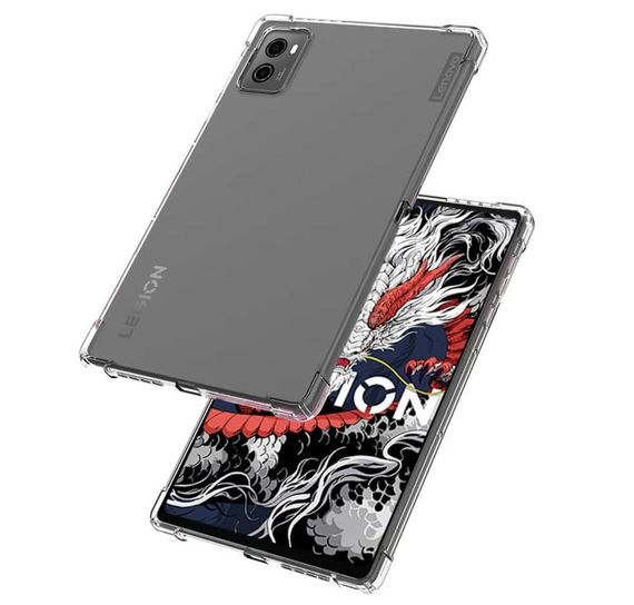 Силіконовий чохол бампер Primolux Silicone для планшета Lenovo Legion Tab (3rd Gen) Y700 2025 8.8" - Clear | Зображення 3