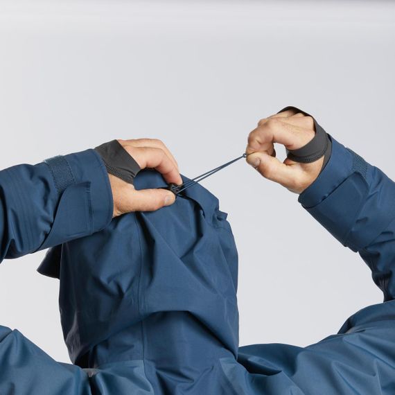 Куртка лижна чоловіча FR900 для фрирайду - Темно-синя - S | Зображення 6