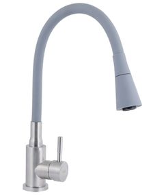 Змішувач для кухні Lidz Aria 015F31 з гнучким виливом LDARI015F31GNK31871