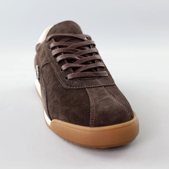 Кросівки жіночі замшеві 591358 Коричневі 36 37 38 39 40 41 | Зображення 1