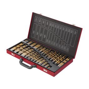 Набір свердел для металу (HSS, 230 од.) INTERTOOL SD-03091