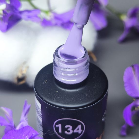 Гель-лак для нігтів Bee Nails 134 (лавандовий) 8мл