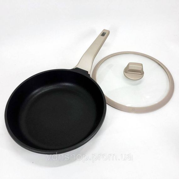 Сковорода якісна на плиту Magio MG-1167 26 см, Якісні кухонні сковорідки, Сковорода гриль зручна UL-56 | Зображення 8