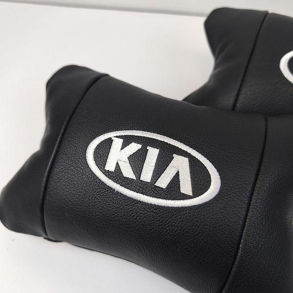 Подушка под шею с логотипом Kia, Подушка для поддержки головы в машине с логотипом бренда IG-69 | Зображення 1