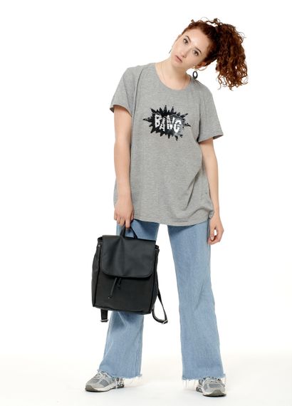 Рюкзак Sambag Loft MZN чорний 30 x 25 x 12 см (22200001) | Зображення 2