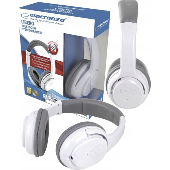 Навушники Esperanza Libero White (EH163W) | Зображення 3