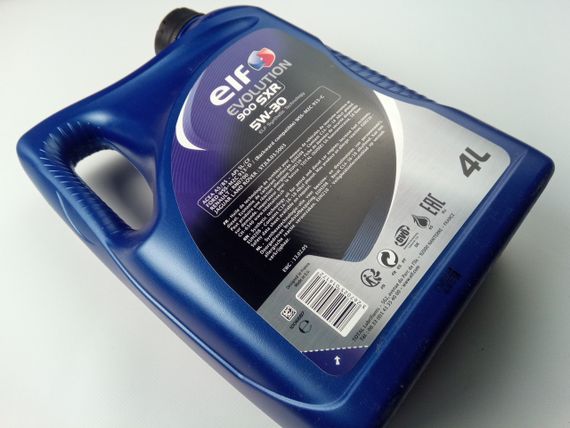 Олива моторна 5W-30 синтетична ELF Evolution 900 SXR 4 л. (0888010705) (196133) | Зображення 1