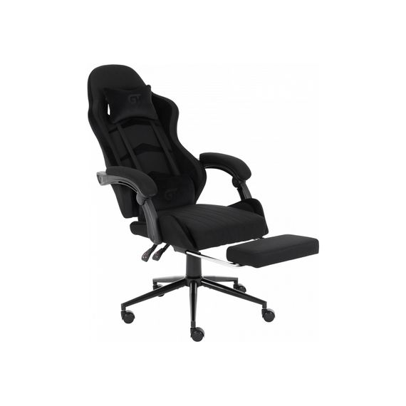 Крісло ігрове GT Racer X-2324 Black Suede (X-2324 Fabric Black Suede) | Зображення 3