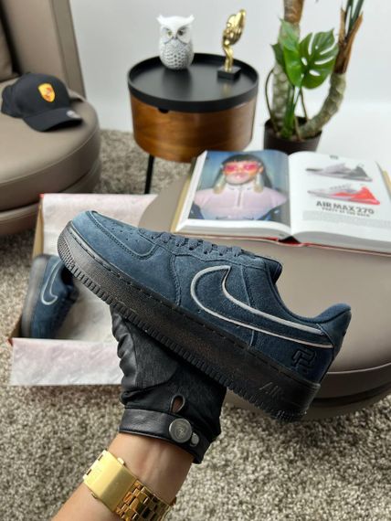 Чоловічі кросівки Air Force 1 '07 LV8 Navy (замша) А3182 44 28 | Зображення 5