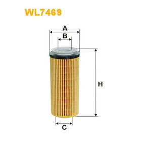 Фильтр масляный Wixfiltron WL7469