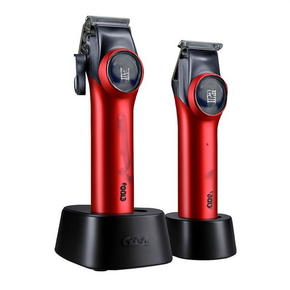 Машинка для стрижки волосся з потужним мотором 5 Вт VGR V-001PRO V-977 RED (46082V-001PRO & V-977 RED_3062) | Зображення 3
