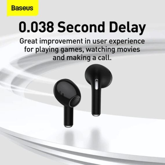Бездротові навушники Baseus True Wireless Earphones Bowie E8 Black | Зображення 7