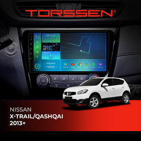 Штатна магнітола Torssen Nissan Xtrail/Qashqai 2013+ NF10 Carplay