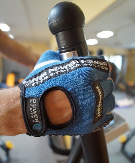 Перчатки для фитнеса Power System PS-2200 Workout Blue XL | Зображення 7