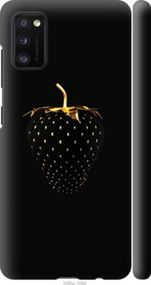 Чохол на Samsung Galaxy A41 A415F Чорна полуниця "3585m-1886-24368"