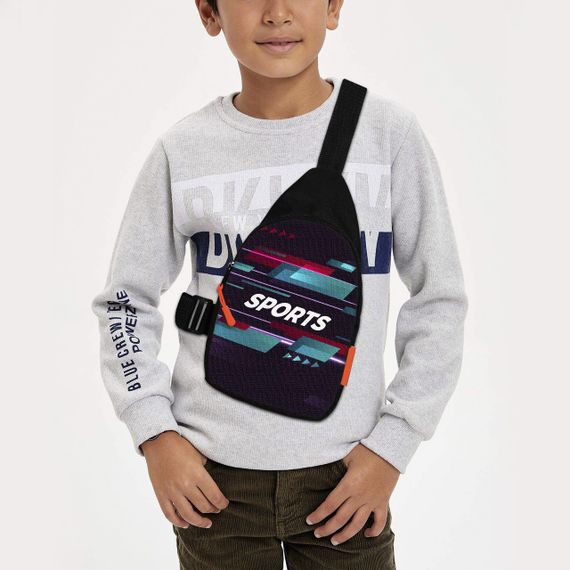 Сумка через плече дитяча Sport 29х17 см сумка слінг для хлопчика (02007)