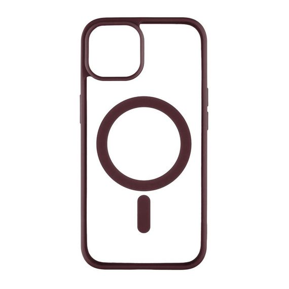 Чохол TPU Color with Magsafe для iPhone 14 Колір 06, Рожевий пісок | Зображення 9
