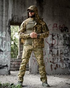 Тактичний костюм DONBASS 3в1 піксель РП7390
