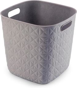 Корзина для хранения пластиковая Curver (Курвер) Softex Cube 15 л (00573) Бежевый