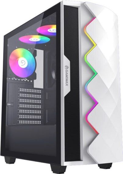 Ігровий ПК ICE White Diamond Tower / AMD Ryzen 5 5500 (6 (12) ядер по 3,6 - 4,2 ГГц) / 8 ГБ DDR4 / 480 ГБ SSD / nVidia GeForce GTX 1070 Ti, 8 ГБ GDDR5, 256-біт | Зображення 2