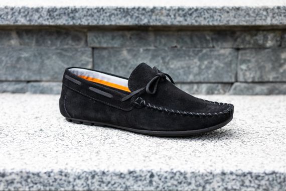 Чорні мокасини Rifellini 40 розмір (на стопу 26,3 см) | Зображення 6