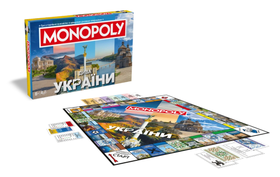 Настільна гра Монополія Дива України | Зображення 1