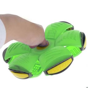 Літаючий м'яч-тарілка фрісбі трансформер Зелений