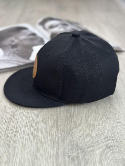 Кепка снепбек (Snapback)  з коноплею Чорний  56-61р (9060) | Зображення 3