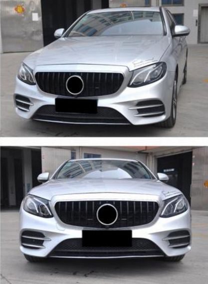 Передня решітка GT (2016-2019) для Mercedes E-сlass W213 2016 -2024 рр | Зображення 1