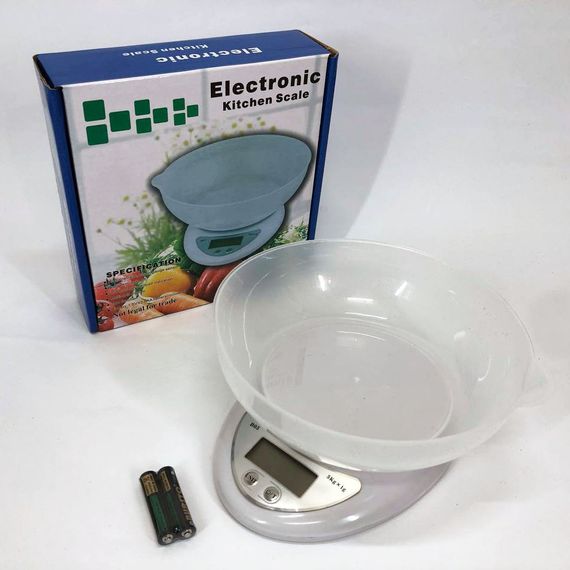 Кухонные весы до 2 кг B05A 1г до 5кг / Кухонные электронные весы / NH-953 Компактные весы | Зображення 3