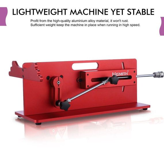 Смарт секс-машина Hismith Table Top 2.0 Pro APP Red, настольная версия sexstyle | Зображення 2