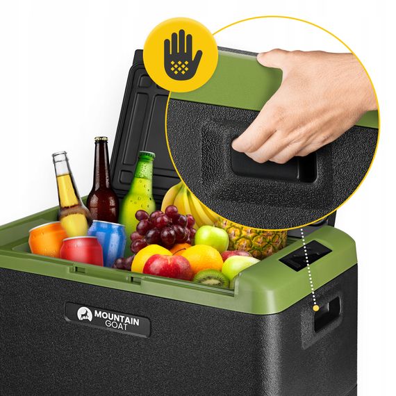 Холодильник туристичний компресорний Mountain Goat LIBERTY 45.3 л електричний, переносний Black/Olive (P-5905973404914) | Зображення 6