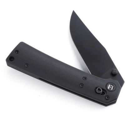 Нож Hightron Pathwright, 14C28N, G10, чорний, чорний клинок (HK03BLK) | Зображення 3