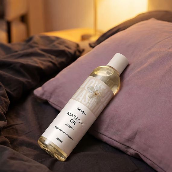 Розпродаж!!! Масажна олія Satisfyer Massage Oil Jasmin 250 мл (термін 30.04.2027) | Зображення 7