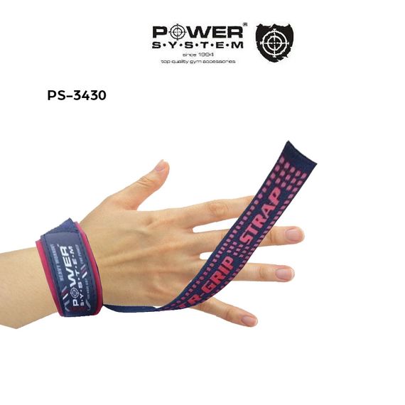 Лямки для тяги Power System PS-3430 XTR-Grip Straps Black/Red | Зображення 3