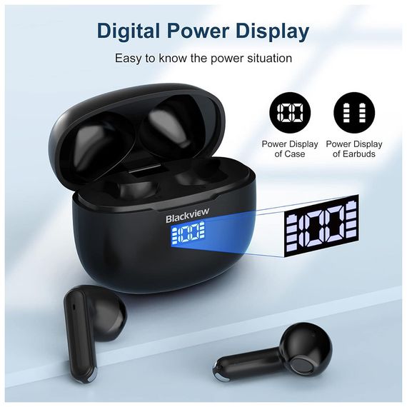 Навушники Blackview AirBuds 7 Black (6931548310235) | Зображення 6