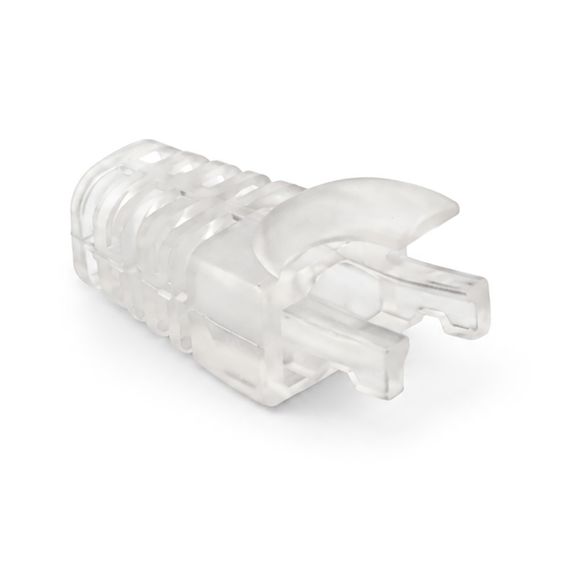 Ковпачок ізолюючий Merlion RJ-45 прозорий Cat.5/Cat.6 (100 шт / уп.) Q100