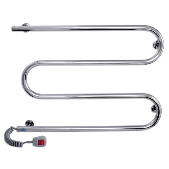 Электрическая полотенцесушилка Laris Змеевик 25 РС3 700 х 500 Е (подкл. слева) | Зображення 1