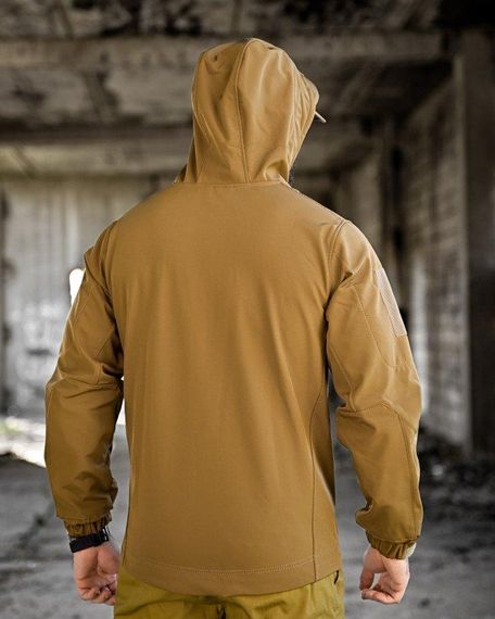 Тактична куртка софтшел masad кайот ВТ76570 | Зображення 7